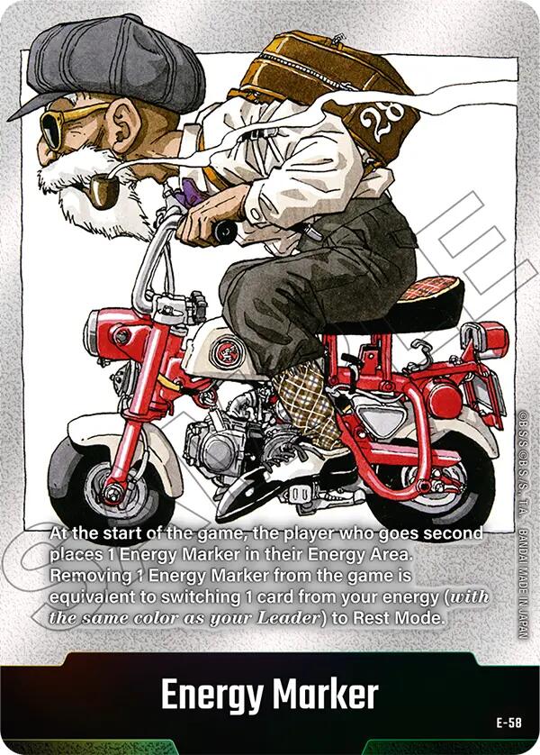 Energy Marker (E-58) [Fusion World Energy Markers]