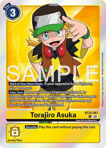 Torajiro Asuka [BT22-087] [Cyber Eden]