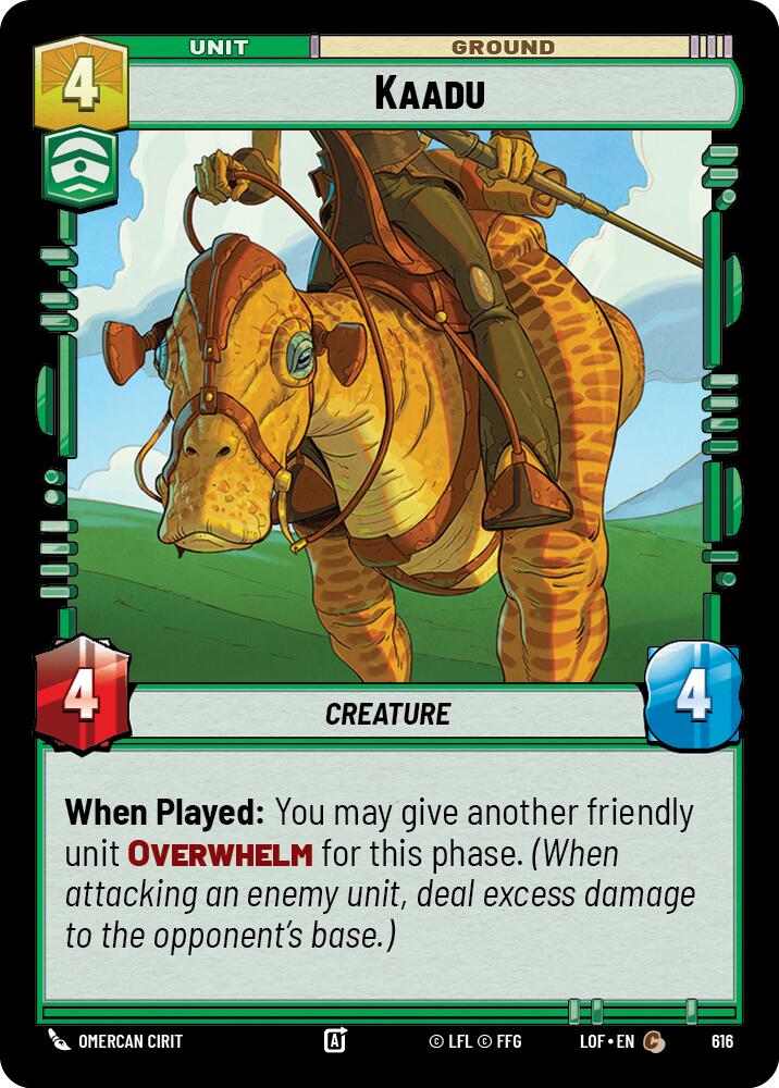 Kaadu (616) (Foil) (616) [Legends of the Force]