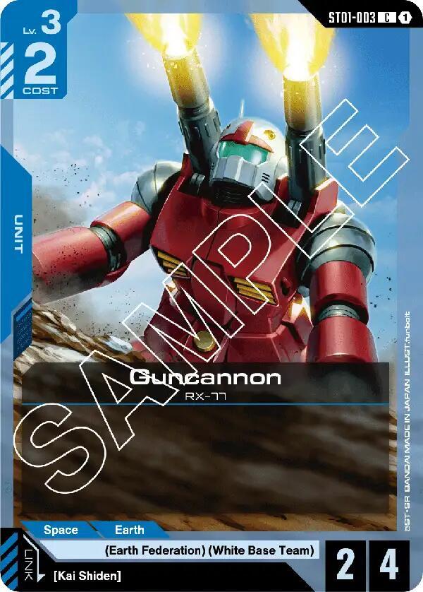 Guncannon [Starter Deck 01: Heroic Beginnings (ST01)]