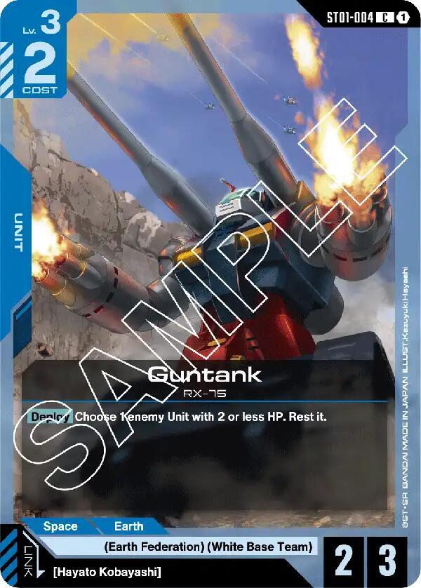 Guntank [Starter Deck 01: Heroic Beginnings (ST01)]