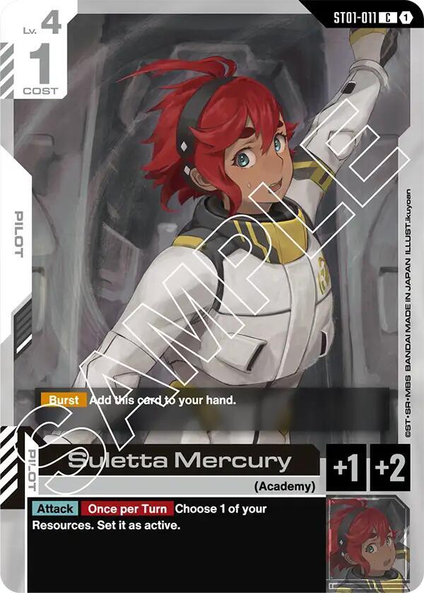 Suletta Mercury [Starter Deck 01: Heroic Beginnings (ST01)]