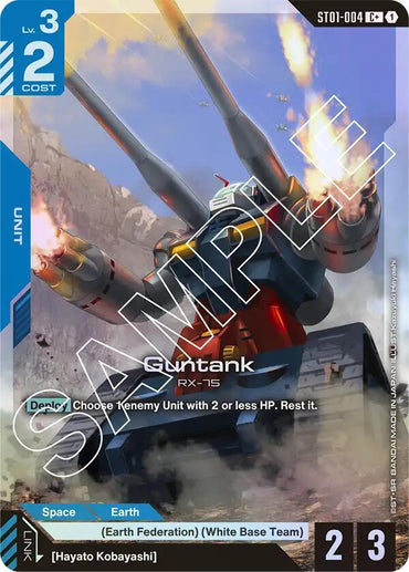 Guntank (C+) [Starter Deck 01: Heroic Beginnings (ST01)]