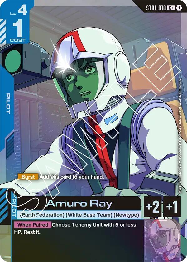 Amuro Ray C+ [Starter Deck 01: Heroic Beginnings (ST01)]