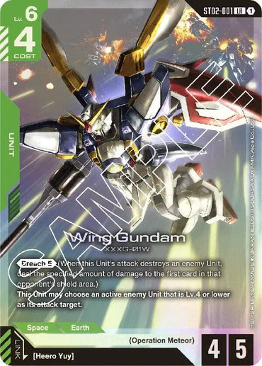 Wing Gundam [Starter Deck 02: Wings of Advance (ST02)]