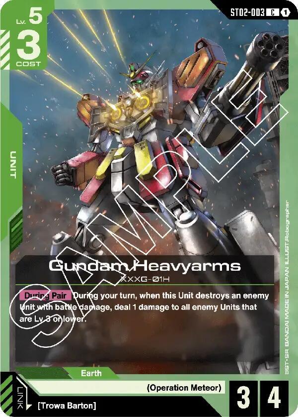 Gundam Heavyarms [Starter Deck 02: Wings of Advance (ST02)]