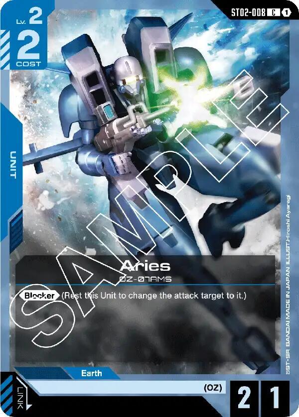 Aries [Starter Deck 02: Wings of Advance (ST02)]