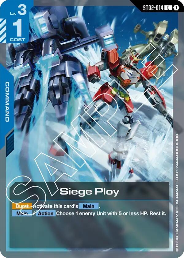 Siege Ploy [Starter Deck 02: Wings of Advance (ST02)]