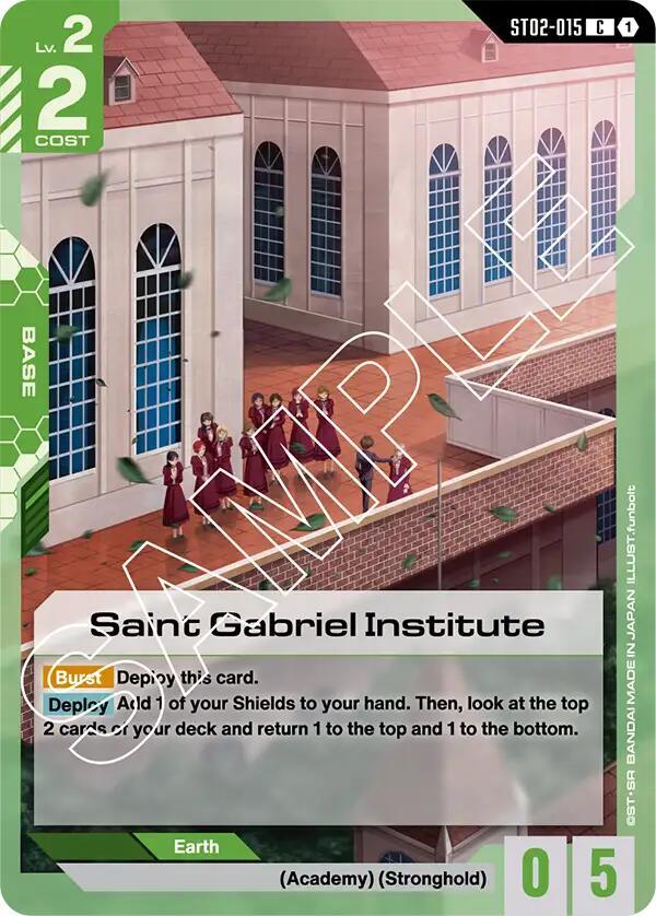 Saint Gabriel Institute [Starter Deck 02: Wings of Advance (ST02)]