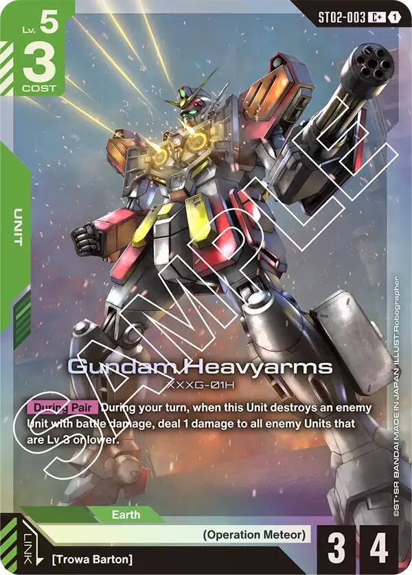 Gundam Heavyarms (C+) [Starter Deck 02: Wings of Advance (ST02)]