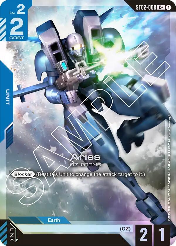 Aries (C+) [Starter Deck 02: Wings of Advance (ST02)]