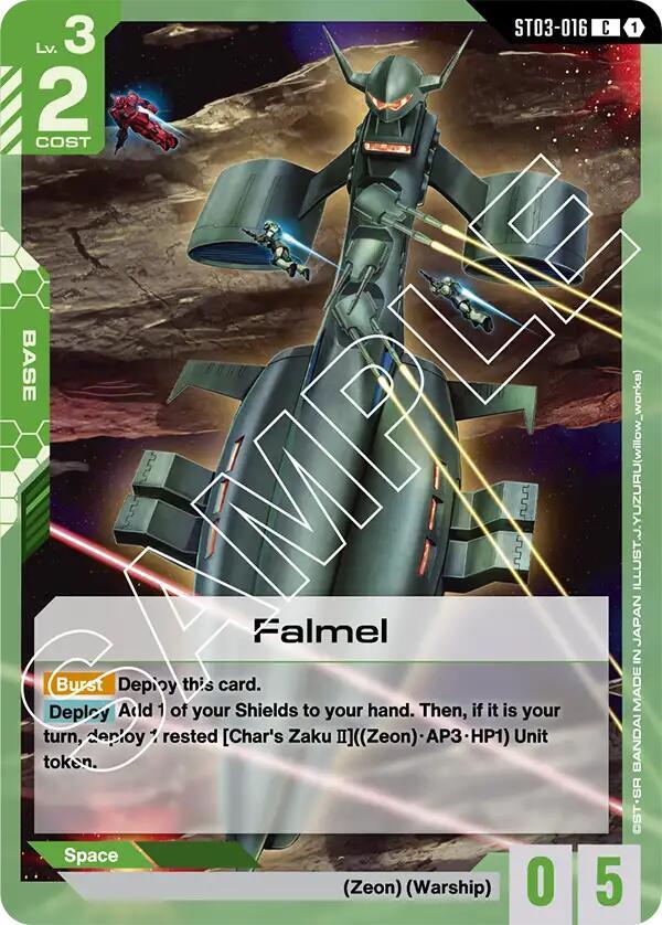 Falmel  [Starter Deck 03: Zeon's Rush (ST03)]