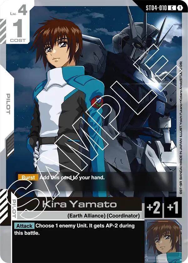 Kira Yamato [Starter Deck 04: SEED Strike (ST04)]