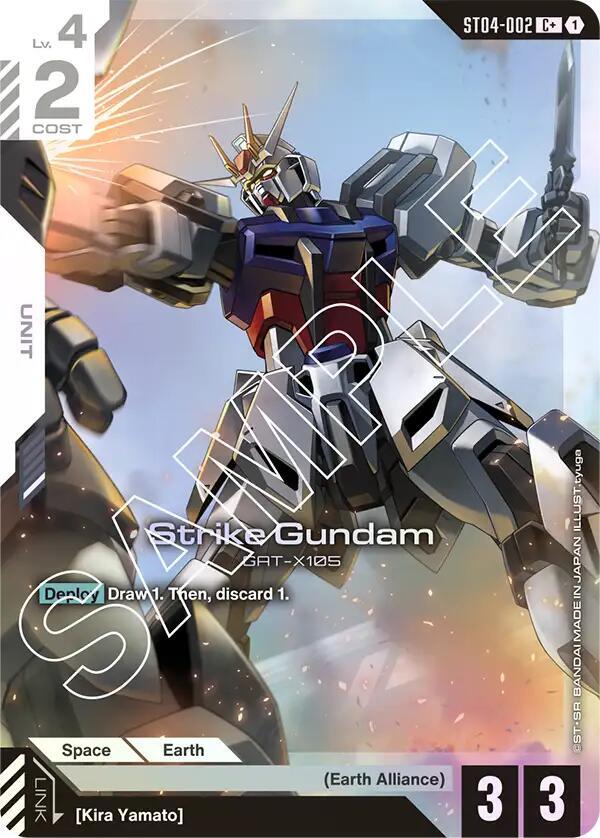 Strike Gundam (C+) [Starter Deck 04: SEED Strike (ST04)]