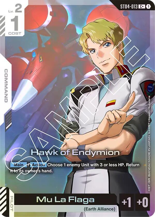 Hawk of Endymion (C+) [Starter Deck 04: SEED Strike (ST04)]