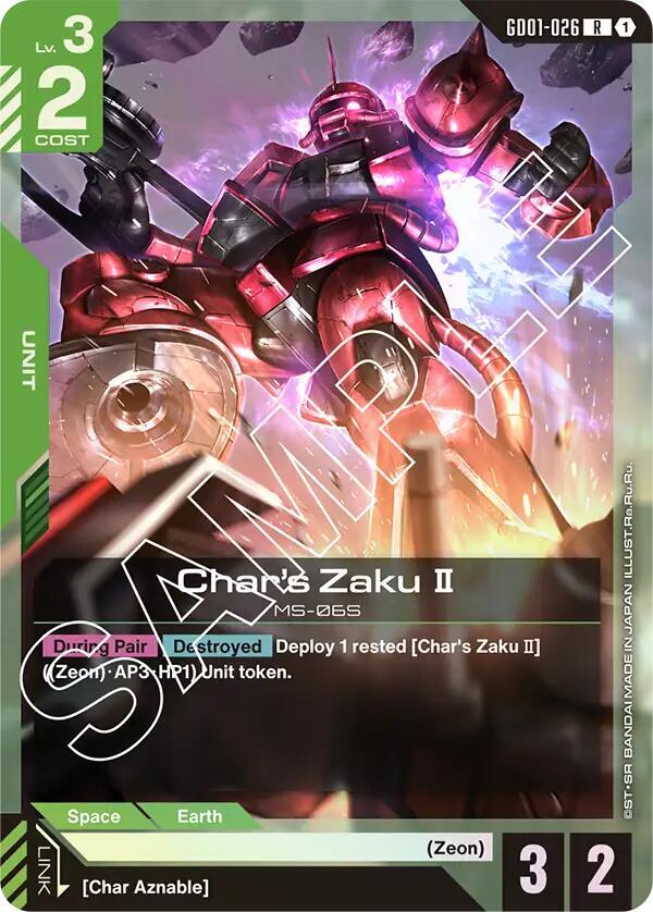 Char's Zaku II [Newtype Rising]