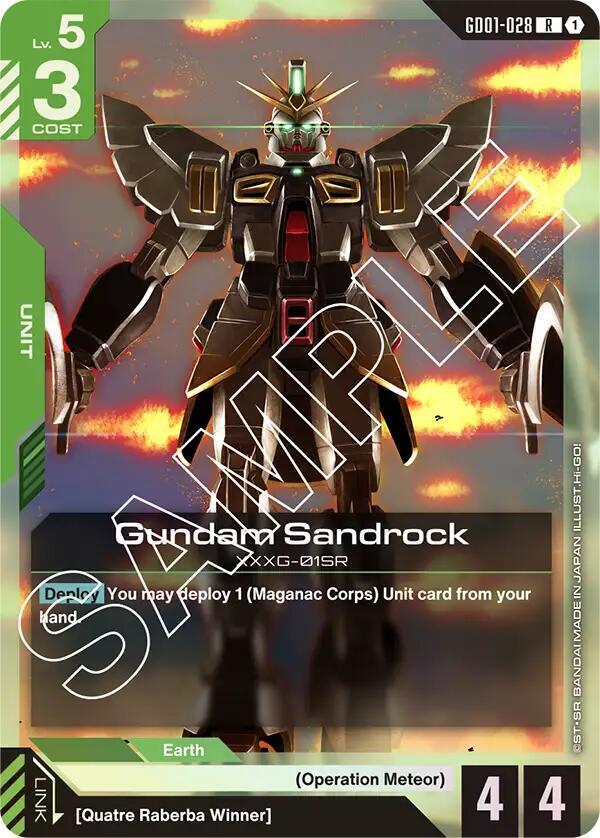 Gundam Sandrock [Newtype Rising]