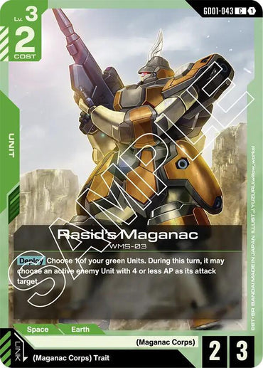 Rasid's Maganac [Newtype Rising]