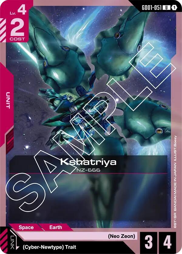 Kshatriya (GD01-051) [Newtype Rising]