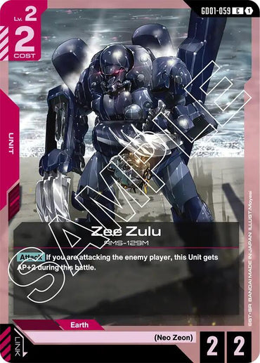 Zee Zulu [Newtype Rising]