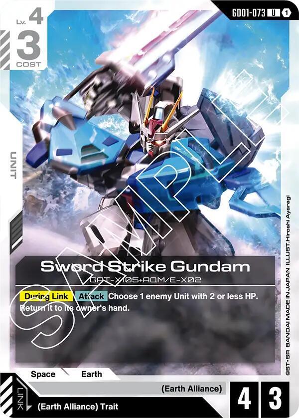 Sword Strike Gundam [Newtype Rising]