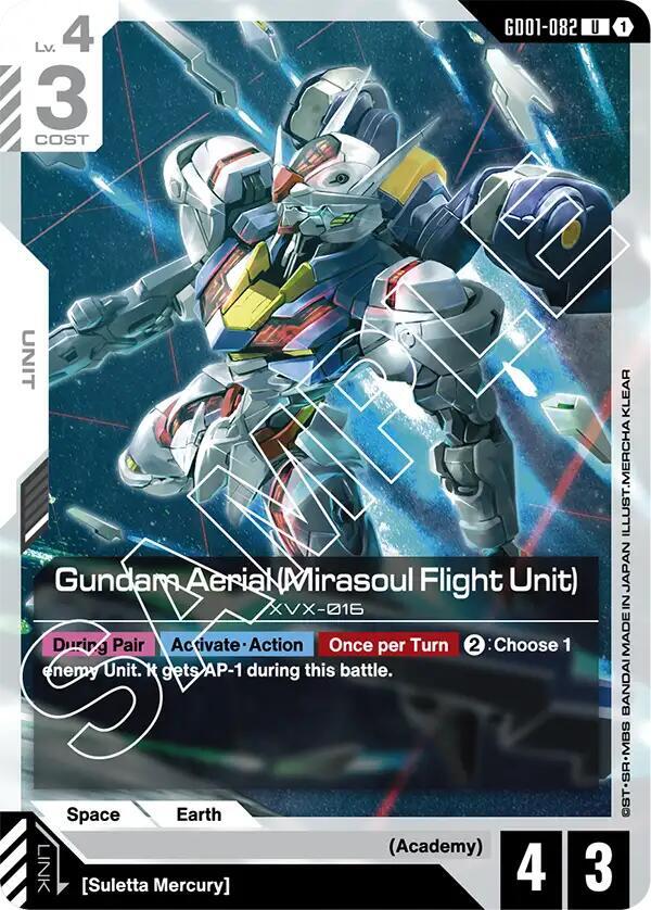 Gundam Aerial (Mirasoul Flight Unit) [Newtype Rising]