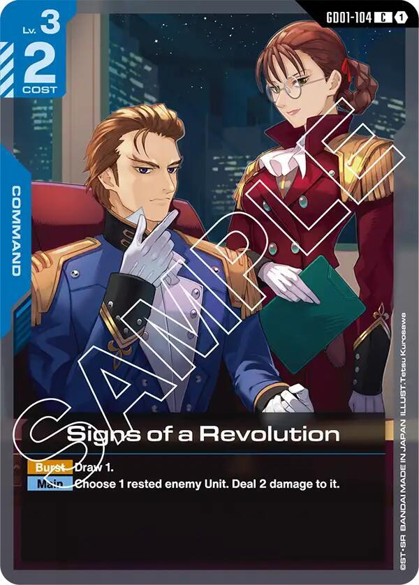 Signs of a Revolution [Newtype Rising]