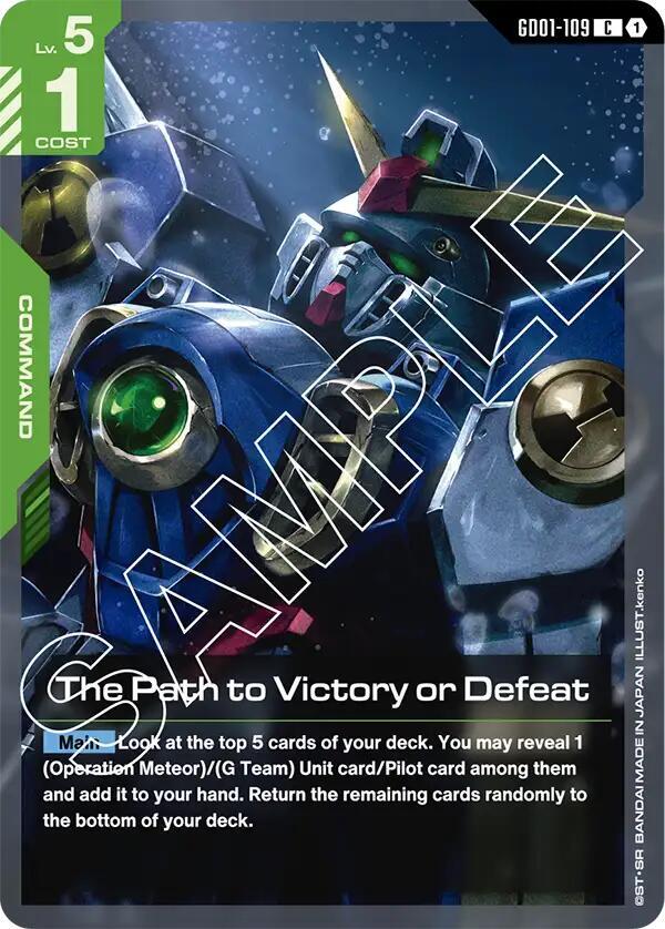 The Path to Victory or Defeat [Newtype Rising]
