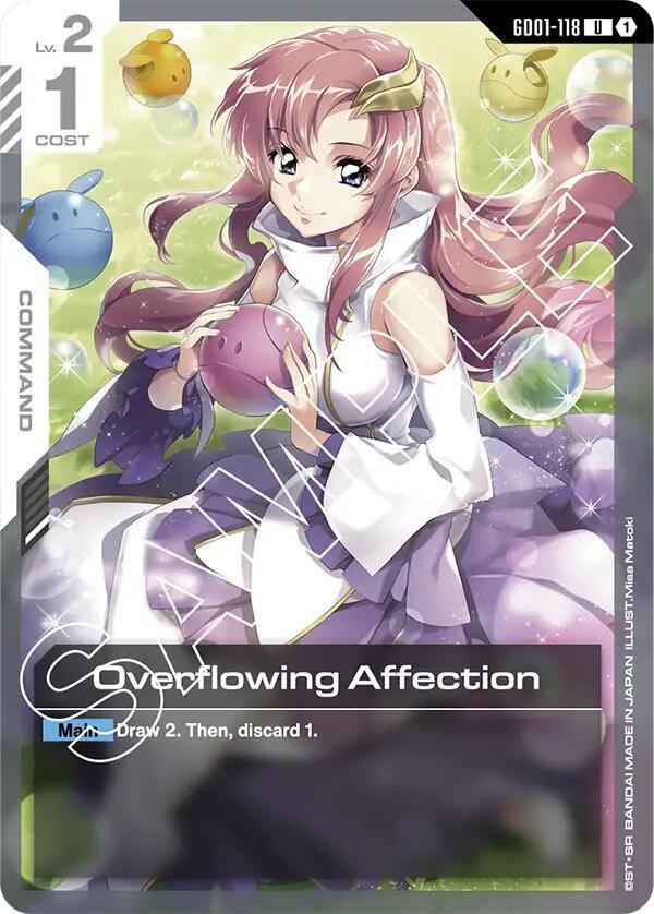 Overflowing Affection [Newtype Rising]