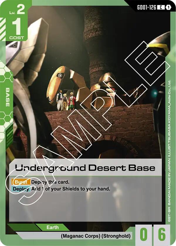 Underground Desert Base [Newtype Rising]