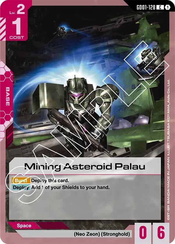 Mining Asteroid Palau [Newtype Rising]
