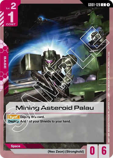 Mining Asteroid Palau [Newtype Rising]
