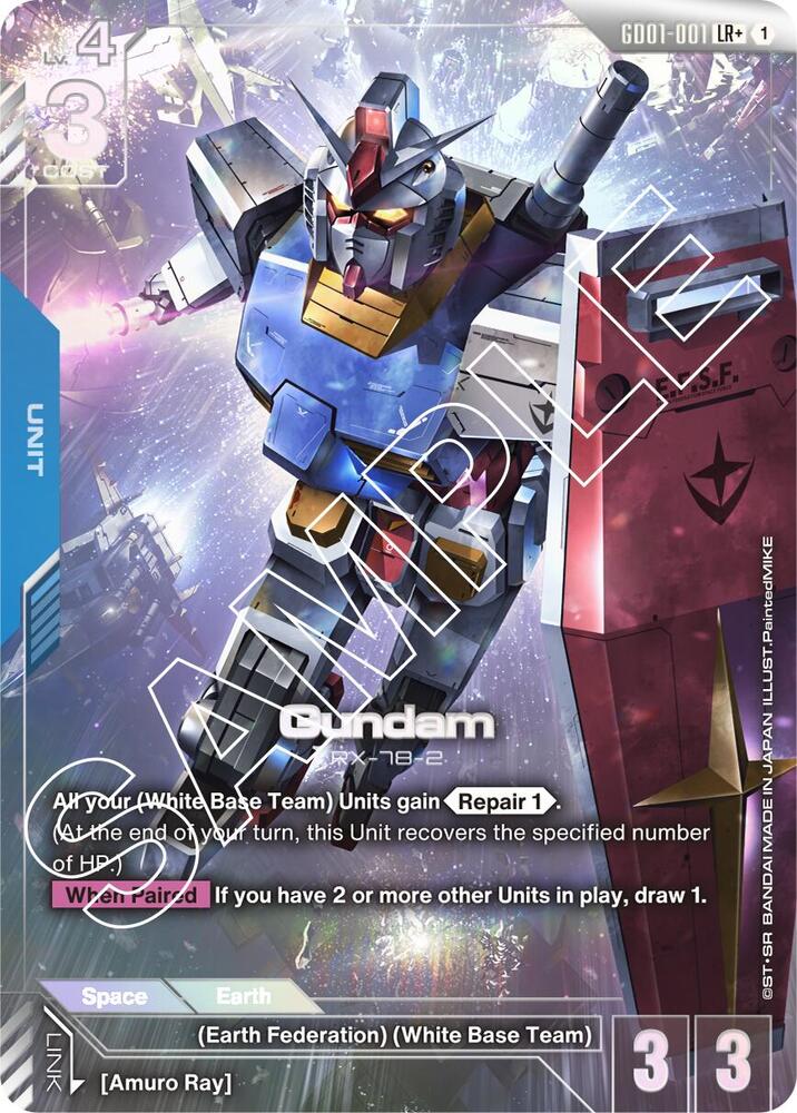 Gundam (GD01-001) (LR+) [Newtype Rising]
