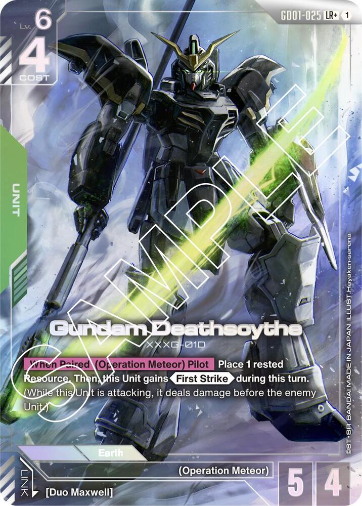 Gundam Deathscythe (GD01-025) (LR+) [Newtype Rising]
