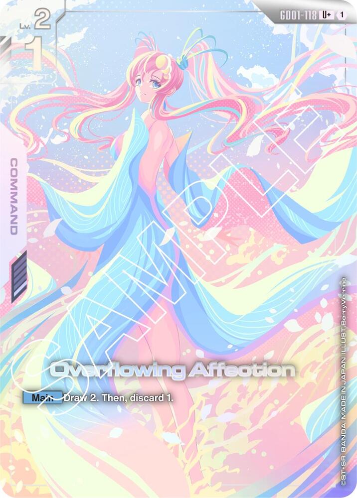 Overflowing Affection (U+) [Newtype Rising]