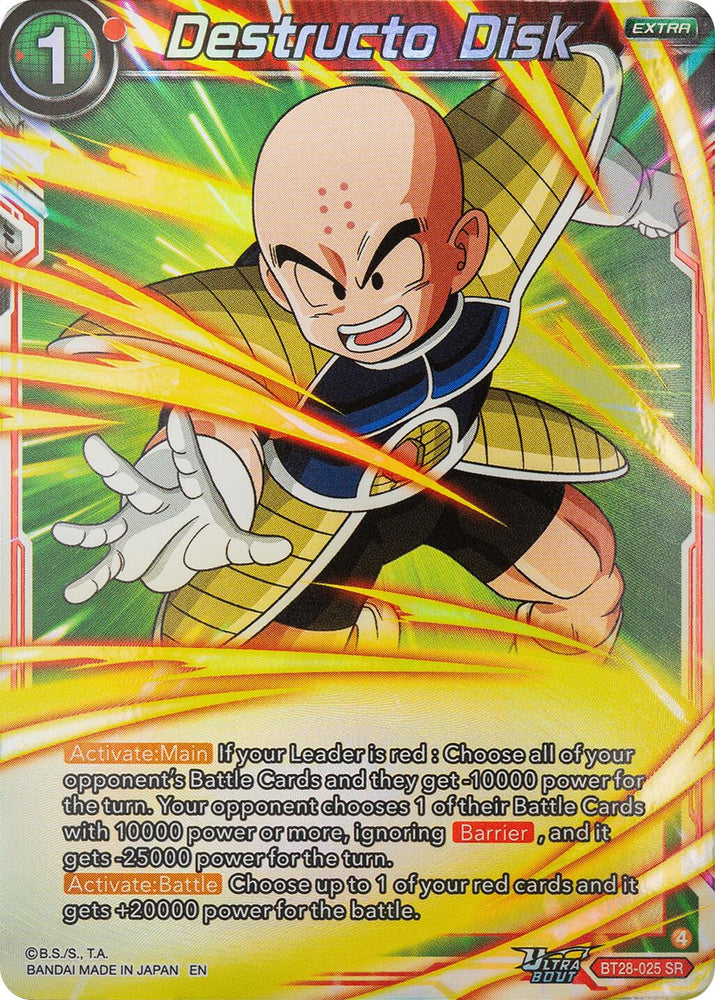 Destructo Disk (BT28-025) [Prismatic Clash]