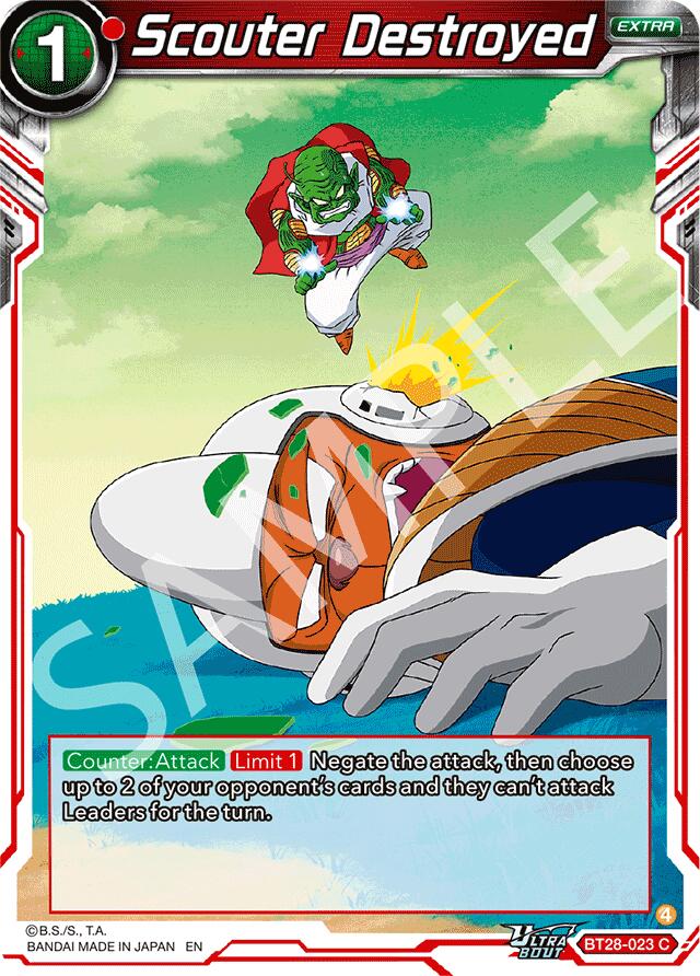 Scouter Destroyed (BT28-023) [Prismatic Clash]