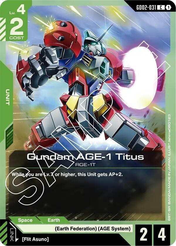 Gundam AGE-1 Titus [Dual Impact (GD02)]