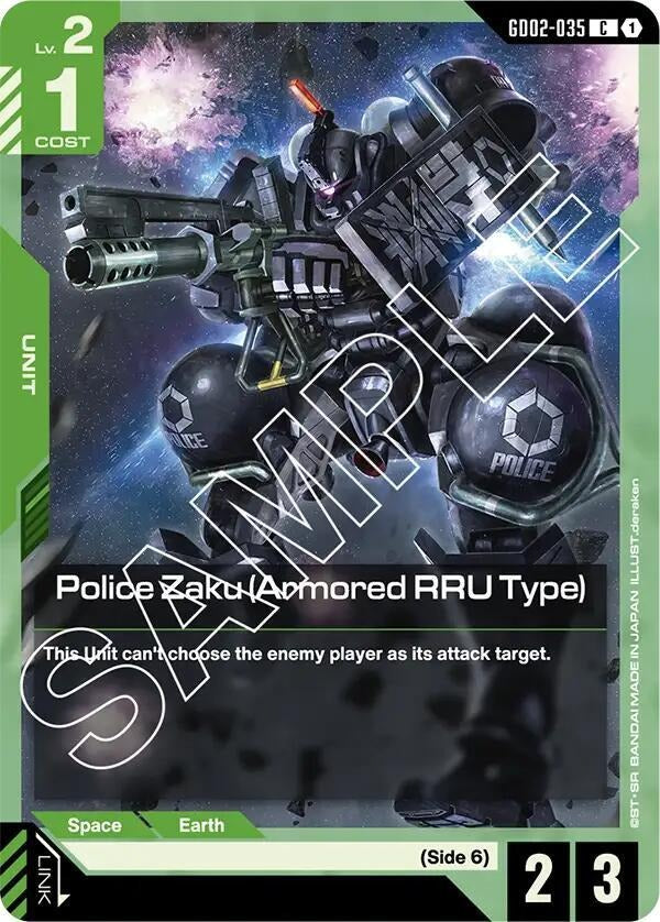 Police Zaku (Armored RRU Type) [Dual Impact (GD02)]