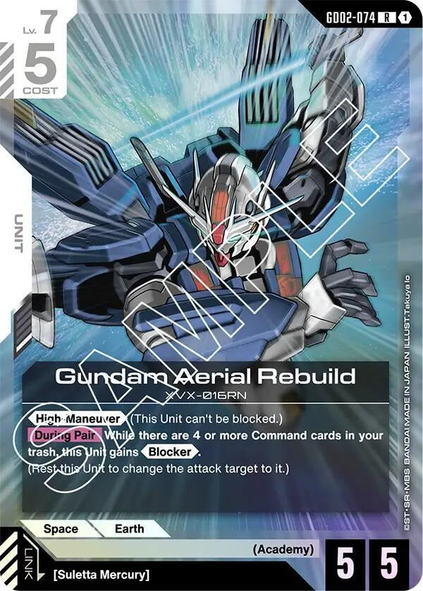 Gundam Aerial Rebuild [Dual Impact (GD02)]