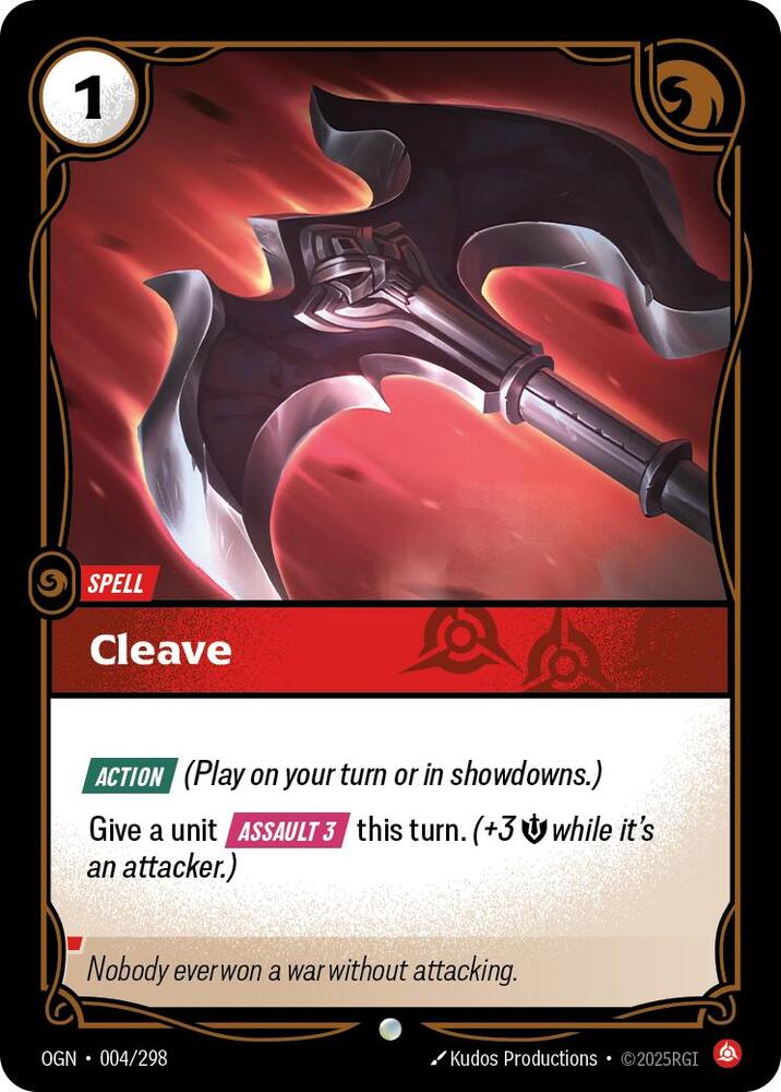 Cleave [Origins]