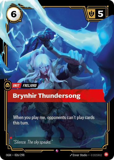 Brynhir Thundersong [Origins]