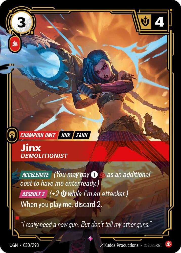 Jinx - Demolitionist [Origins]