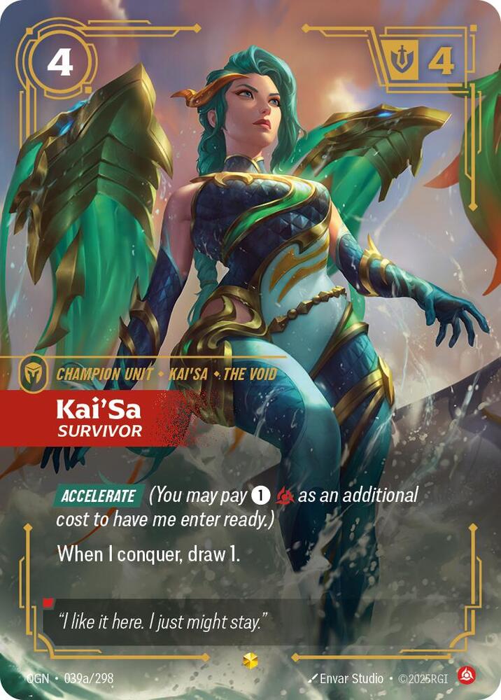 Kai'Sa - Survivor (Alternate Art) [Origins]
