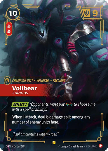 Volibear - Furious (Alternate Art) [Origins]