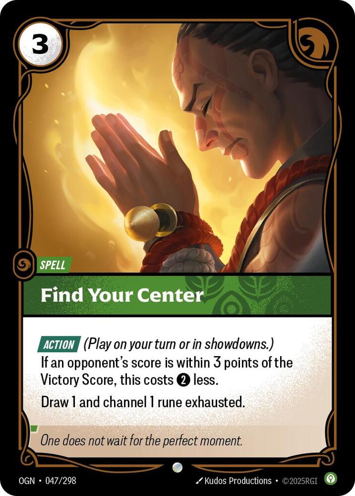 Find Your Center [Origins]