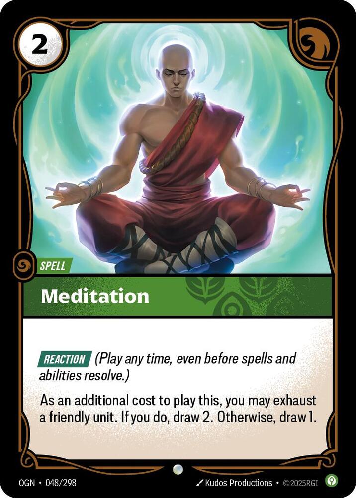 Meditation [Origins]