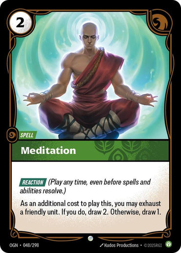 Meditation [Origins]