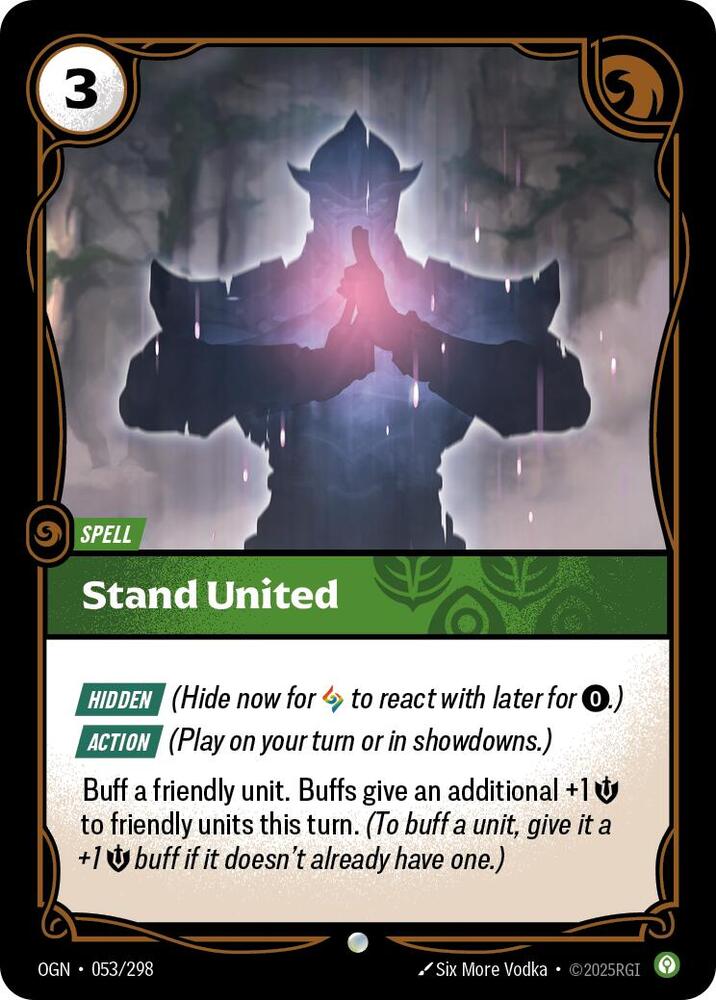 Stand United [Origins]