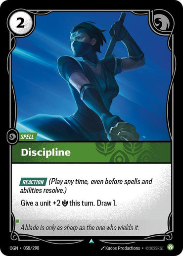 Discipline [Origins]